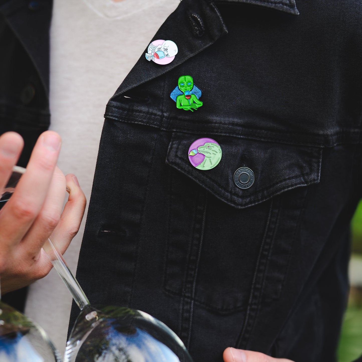 Cosmic Taster Enamel Pin