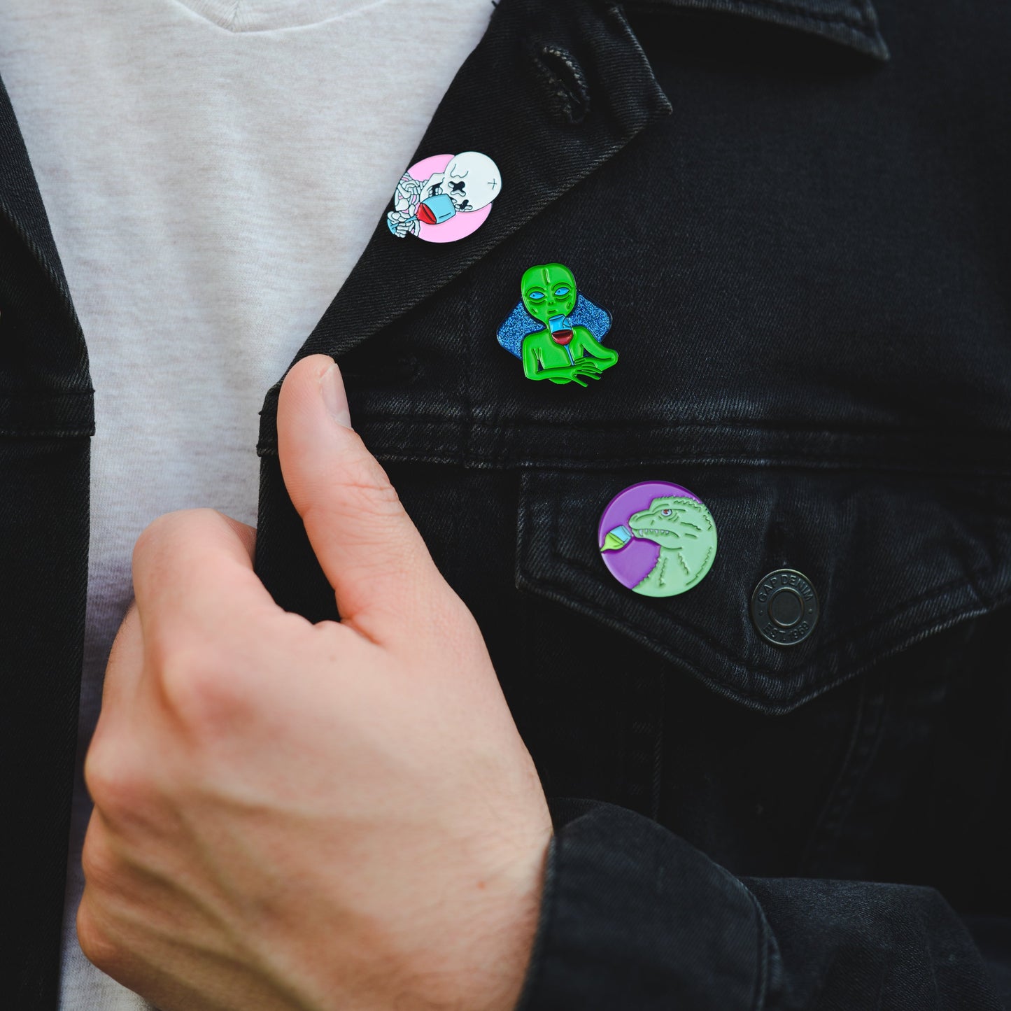 Cosmic Taster Enamel Pin