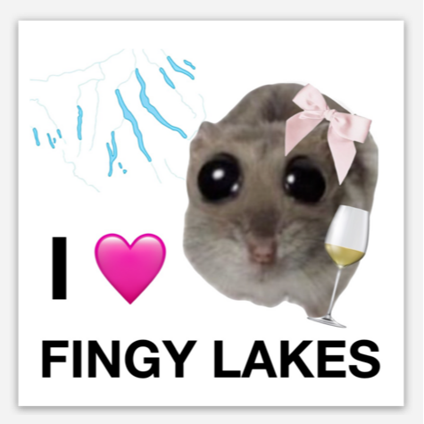 Fingy Lakes Magnet
