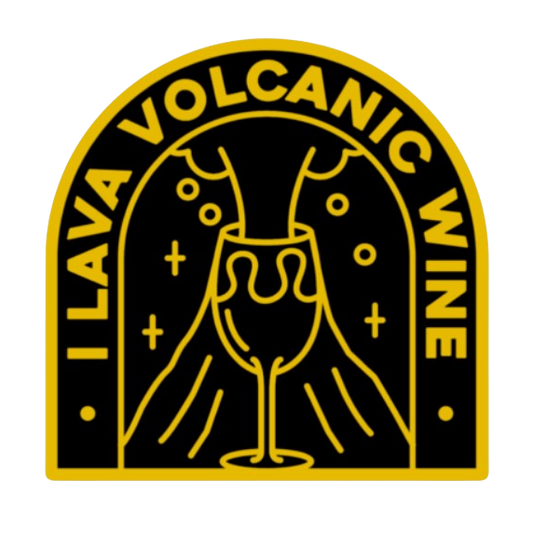 I Lava Volcanic Wine Sticker