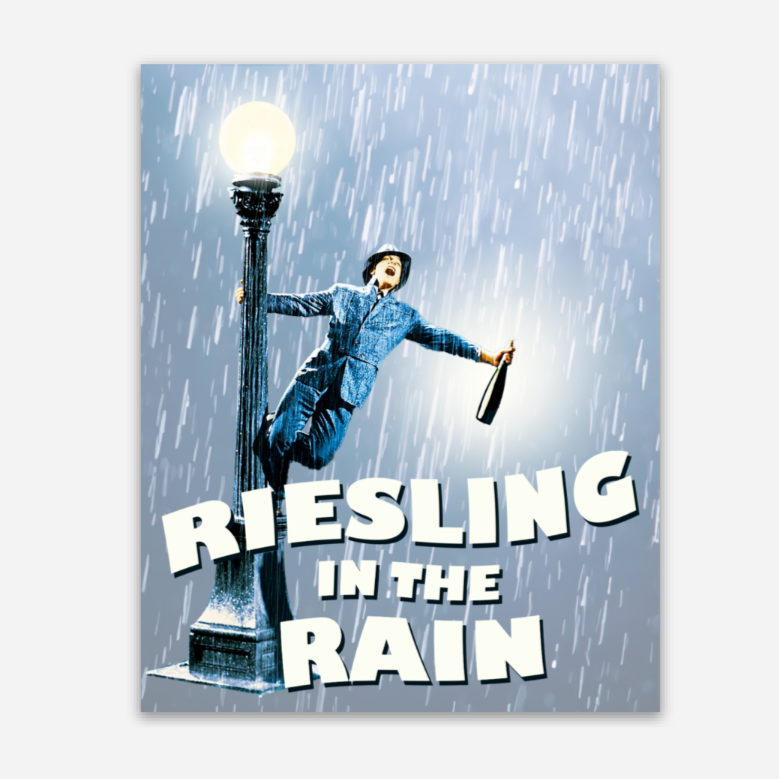 Riesling in the Rain Magnet