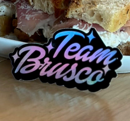 Holographic Team 'Brusco Sticker
