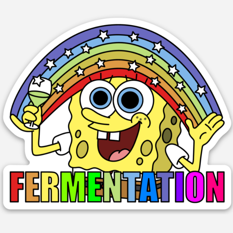 Fermentation Bob Magnet