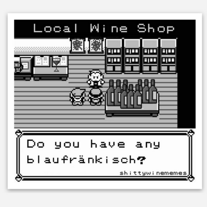 Local Wine Shop Magnet