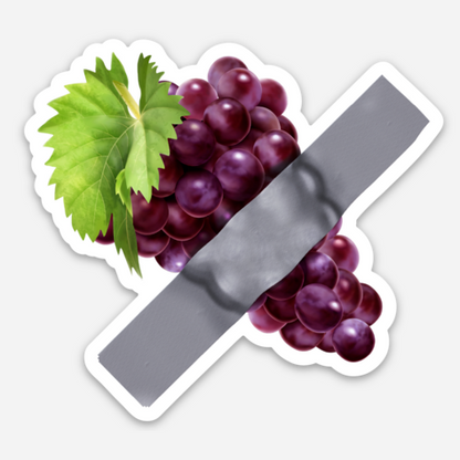 Shitty Wine Memes Logo Magnet