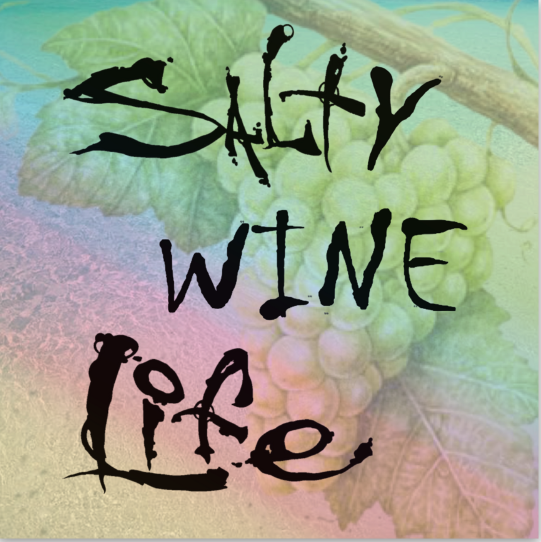 Holographic Salty Wine Life Sticker